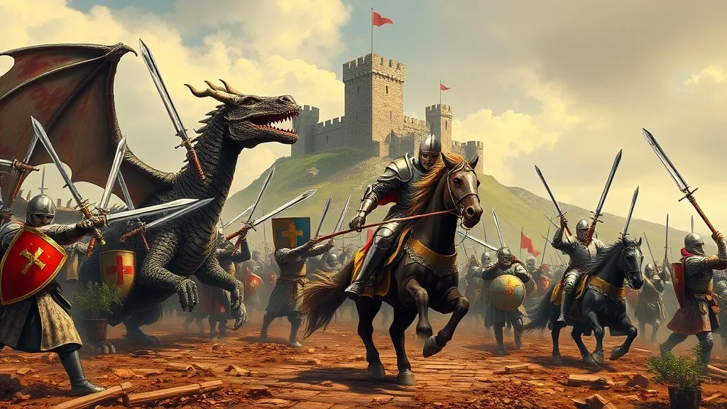 Dream symbol: medieval times: symbolism: Warriors and Battle