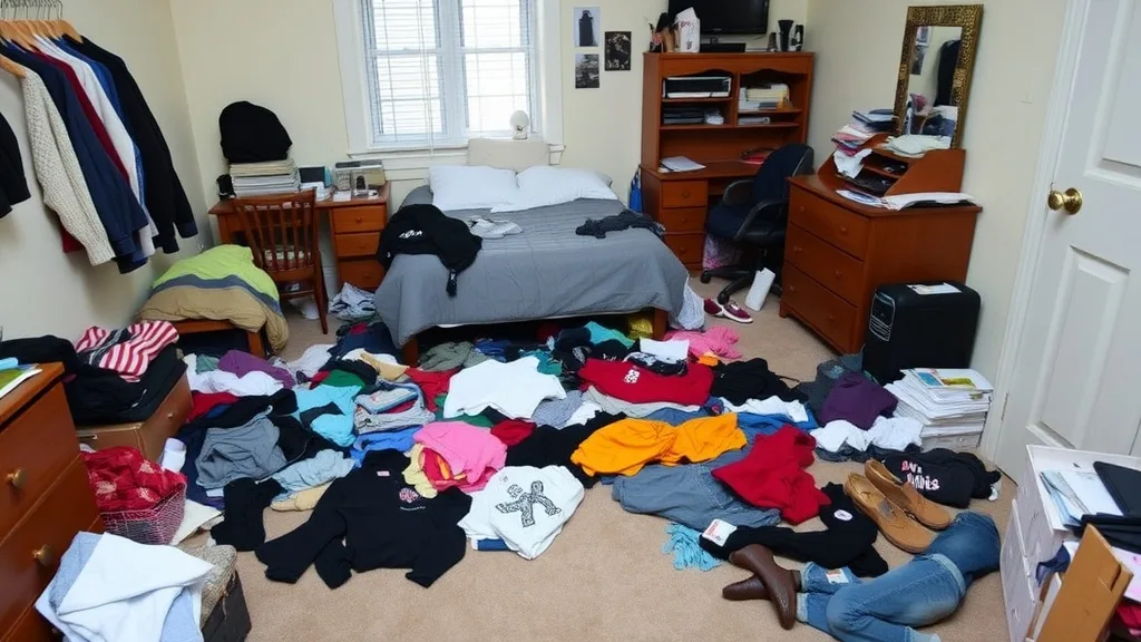 Dream symbol: messy environment: scenarios: Dream about Untidy Room