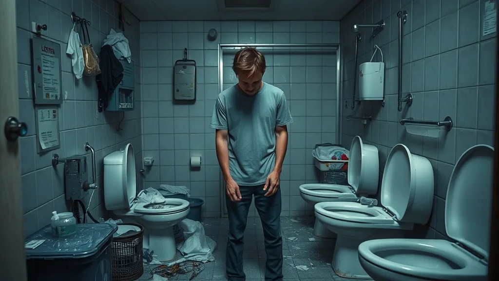 Dream symbol: messy restroom: demographics: People with Anxiety or Stress