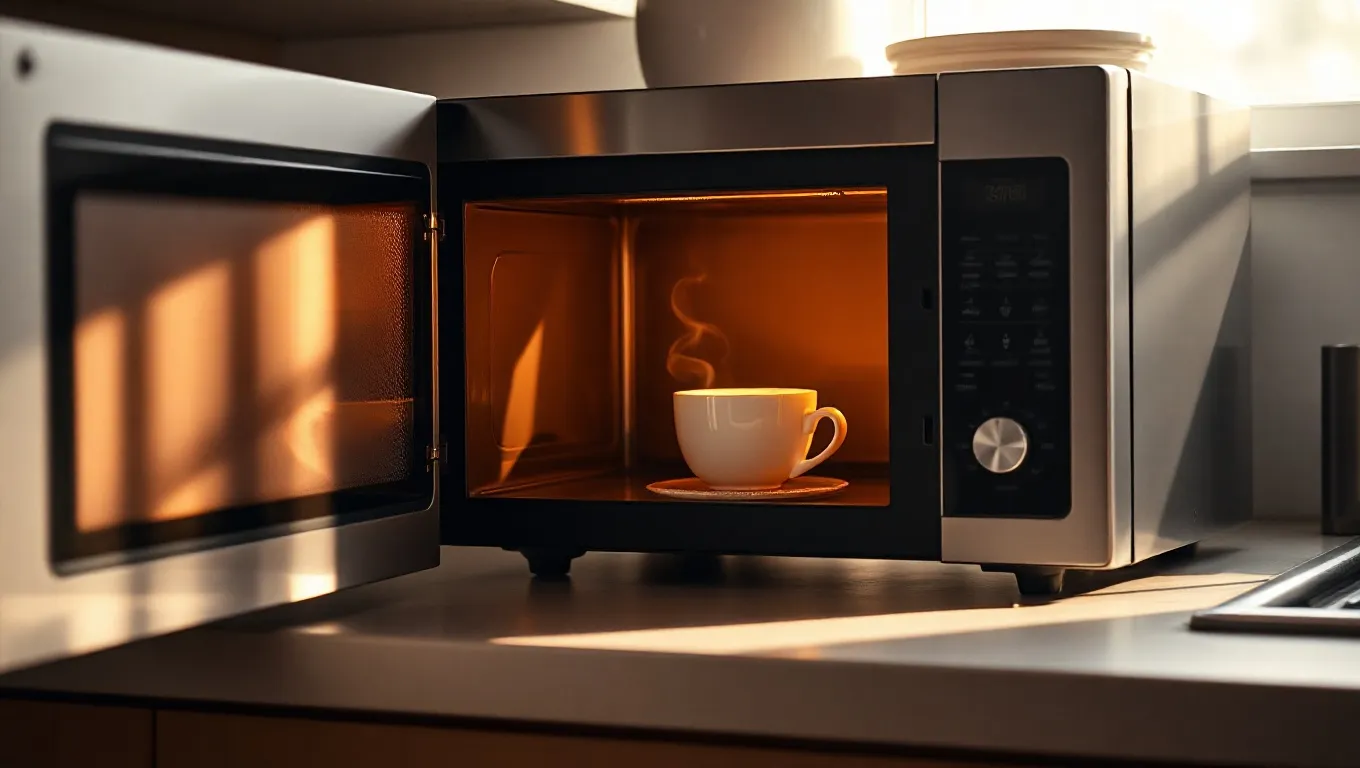 Microwave with Hot Tea Dream Meaning: Symbolism & Insights