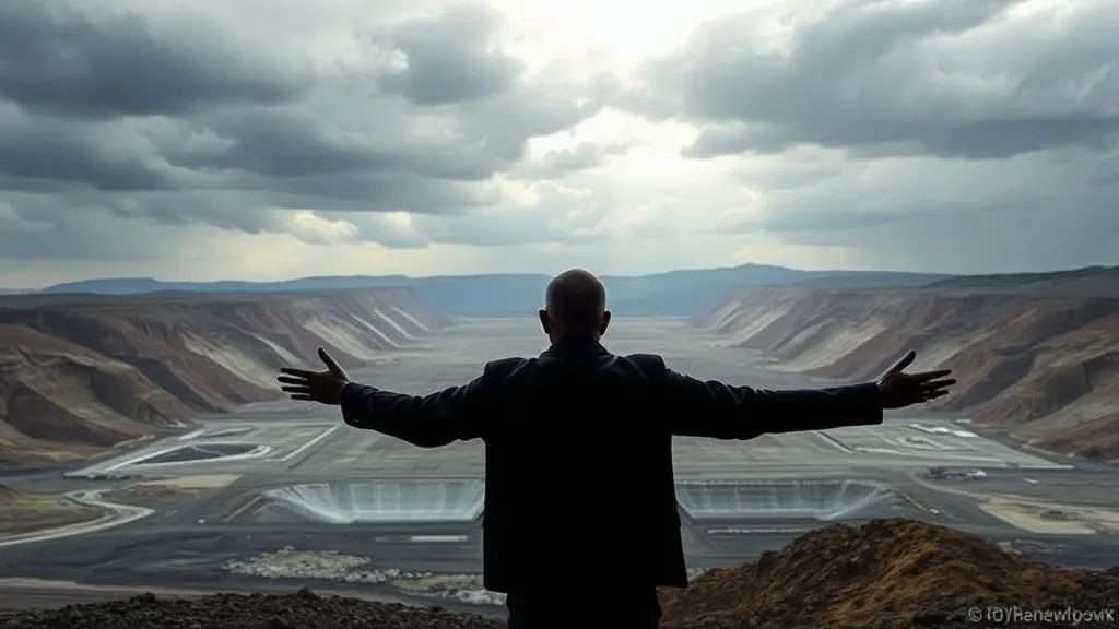 Dream symbol: mine site: scenarios: Dream of Selling a Mine Site