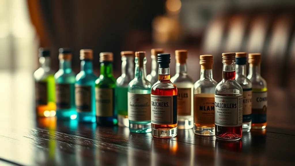 Dream symbol: miniature cocktail bottles: symbolism: Hidden Desires and Secret Indulgences