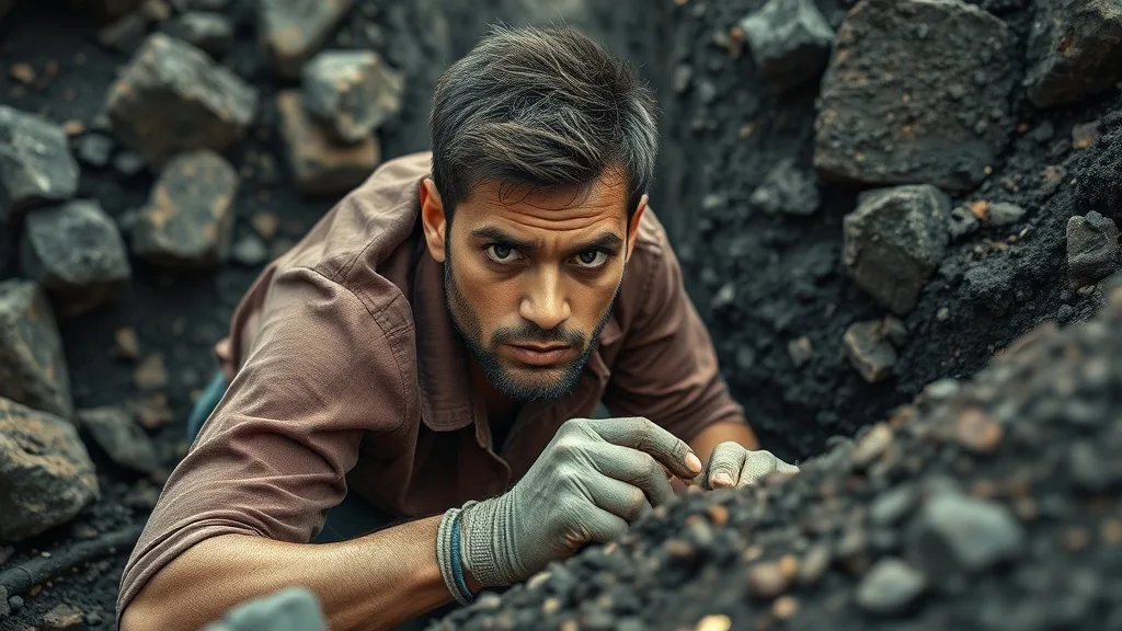 Dream symbol: mining site: symbolism: Persistence and Determination