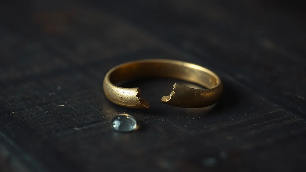 Dream symbol: missing wedding ring: scenarios: Dreaming of a Broken Wedding Ring Instead of a Missing One