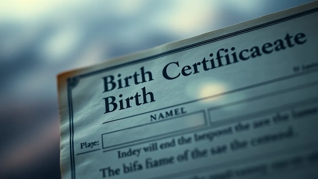 Dream symbol: misspelled name: scenarios: Dream About a Misspelled Name on a Birth Certificate