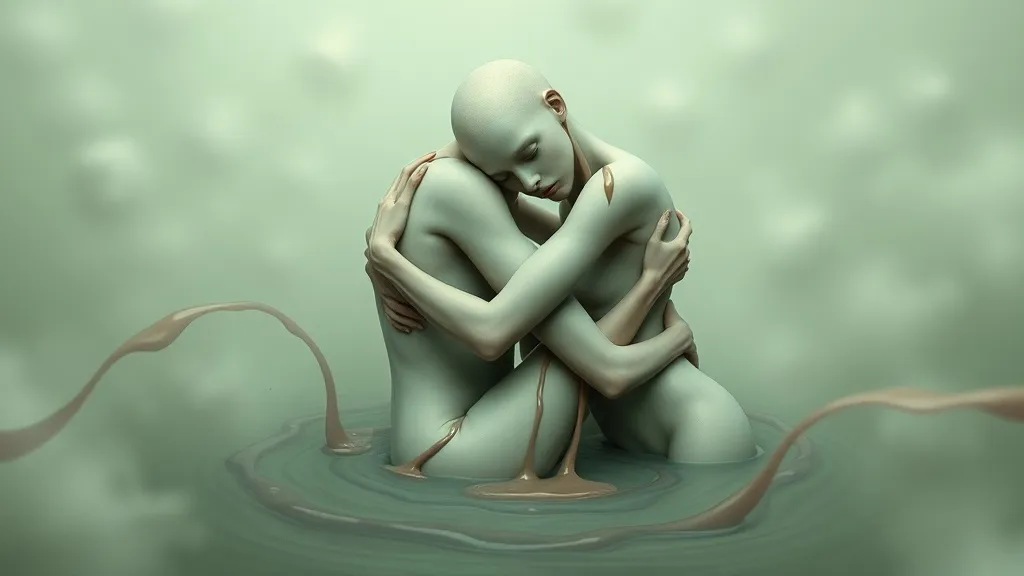 Dream symbol: mixture of bodily fluids: symbolism: Unhealthy Dependency or Co-dependency