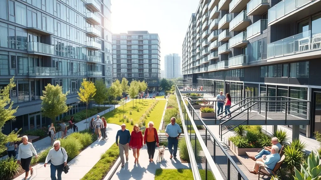 Dream symbol: modern buildings: demographics: Retirees Dreaming of Modern Community Living Spaces