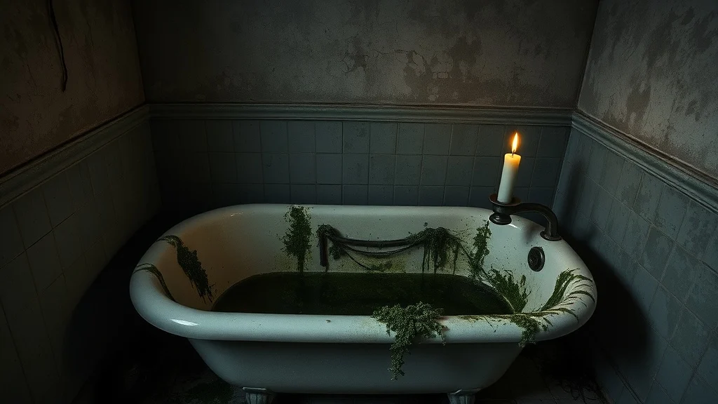 Dream symbol: mold: scenarios: Dream of Moldy Bathtub