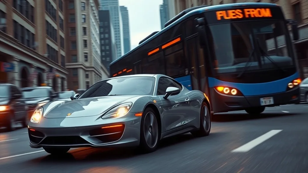 Dream symbol: mom's car: scenarios: Dream of mom's car being chased by a bus