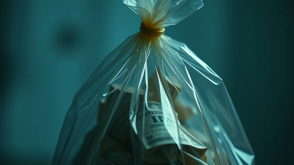 Dream symbol: money in plastic bags: symbolism: Protecting Something Precious but Fragile