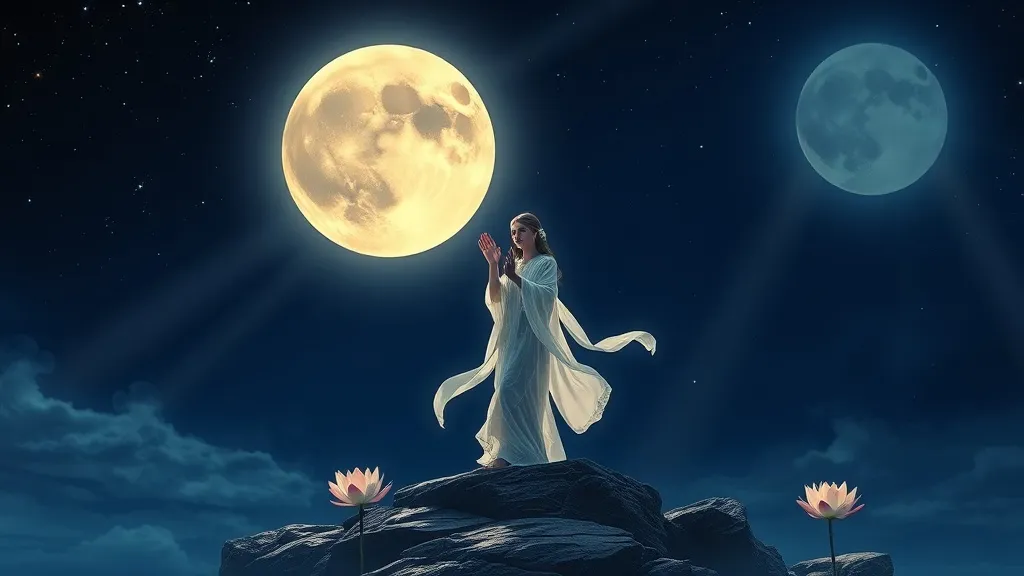 Dream symbol: moon goddess: scenarios: Dream about Worshipping the Moon Goddess