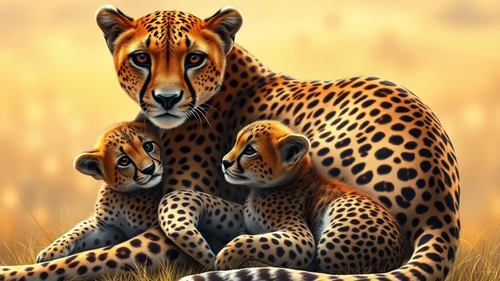 Dream symbol: mother cheetah: symbolism: Overcoming Obstacles with Grace