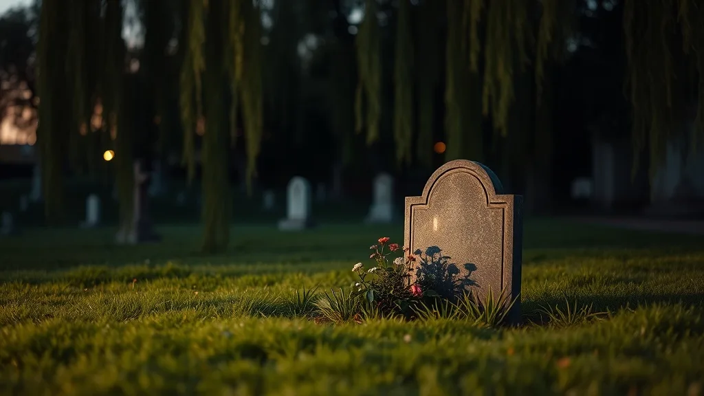 Dream symbol: mother's grave: scenarios: Dream of your mother's grave being in a cemetery