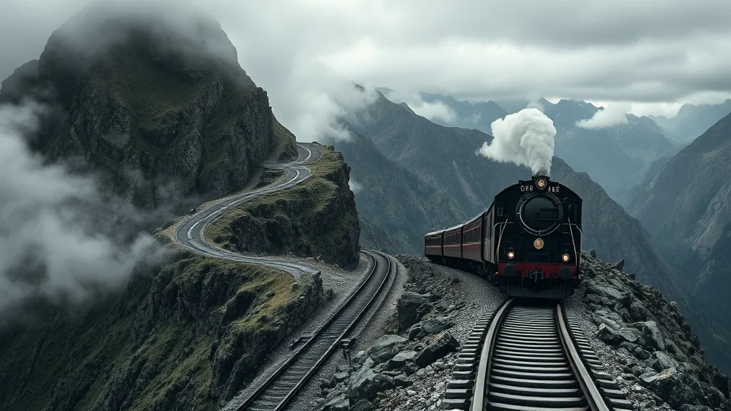 Dream symbol: mountain road and train: demographics: Individuals Struggling with Decision-Making