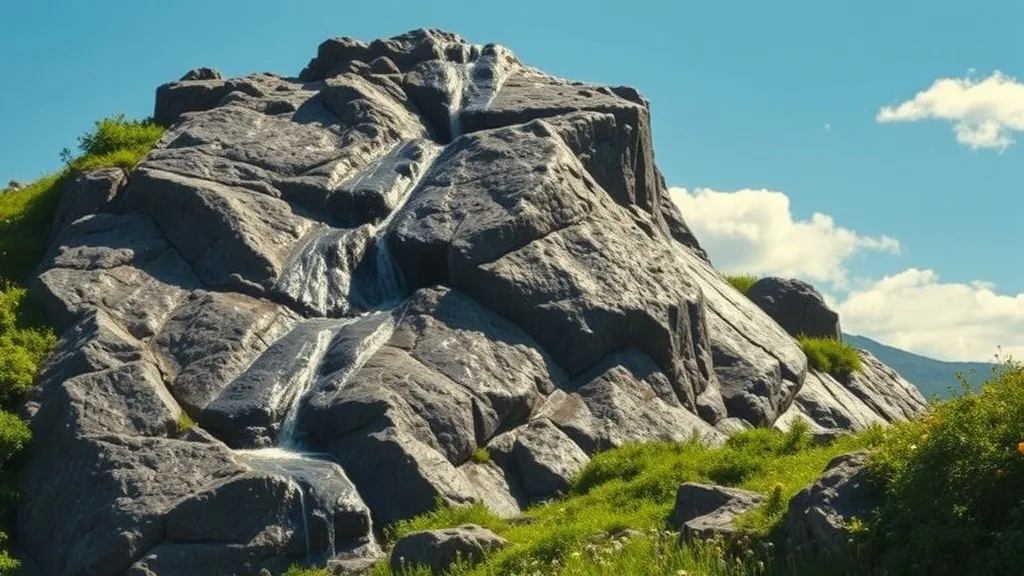 Dream symbol: mountainous rock: scenarios: Dream of a Wet Mountainous Rock