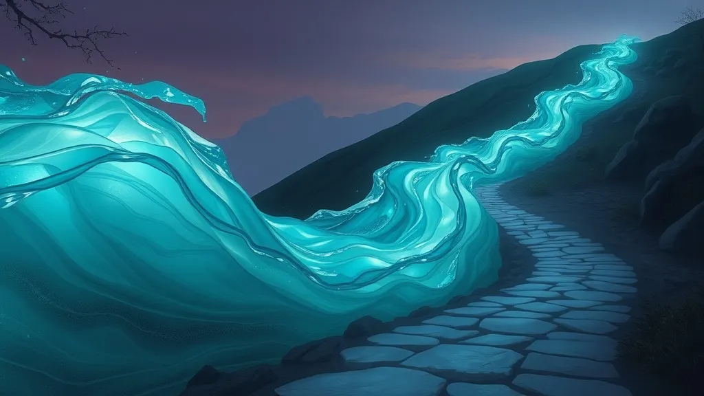 Dream symbol: moving water pages: scenarios: Dream About Water Pages Flowing Uphill