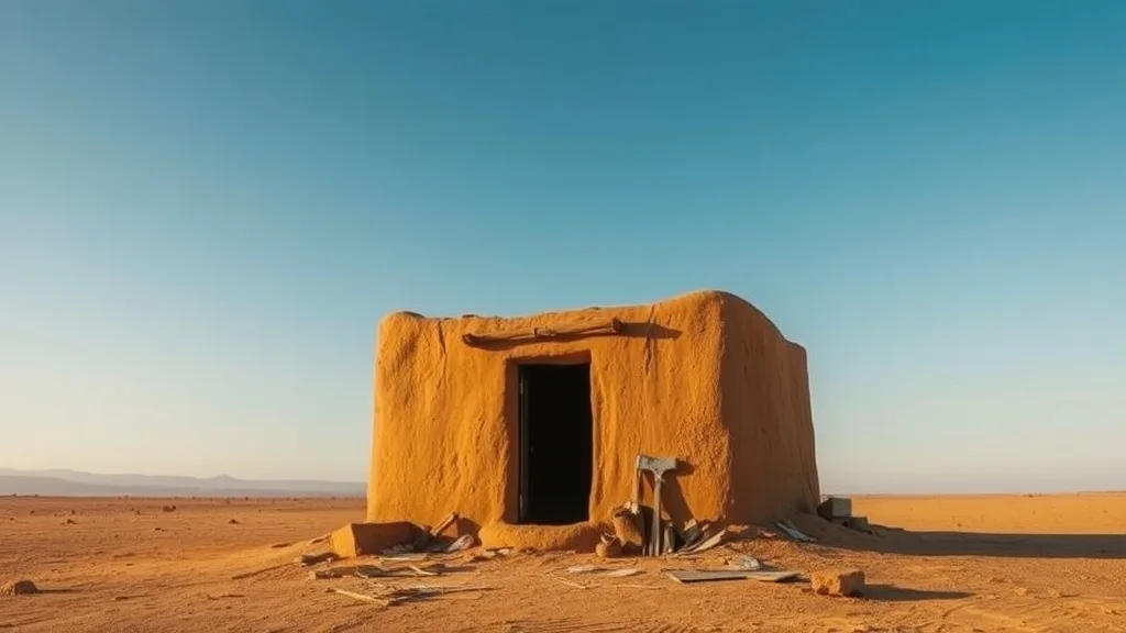 Dream symbol: mud houses: symbolism: Indication of Hidden Potential and Creativity