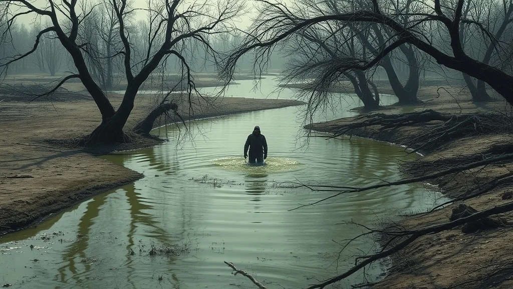 Dream symbol: muddy creek: symbolism: Toxic Relationships and Environments