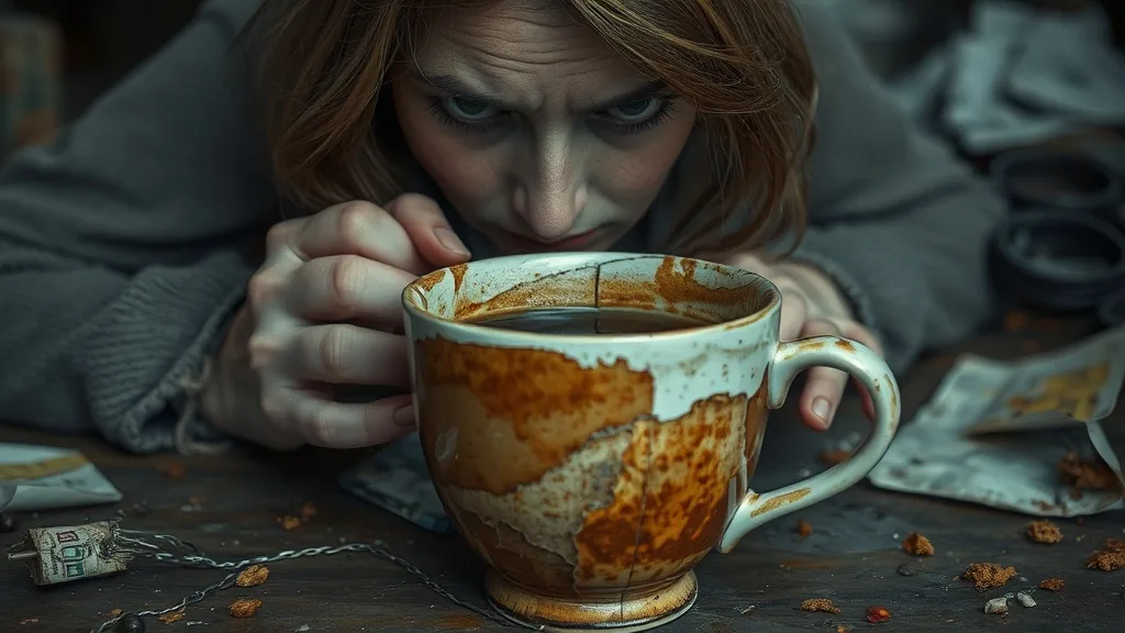 Dream symbol: dirty cup: symbolism: Lack of Self-Respect