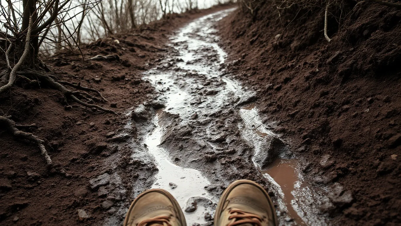 Muddy Slippery Path in Dreams: Symbolism & Interpretation