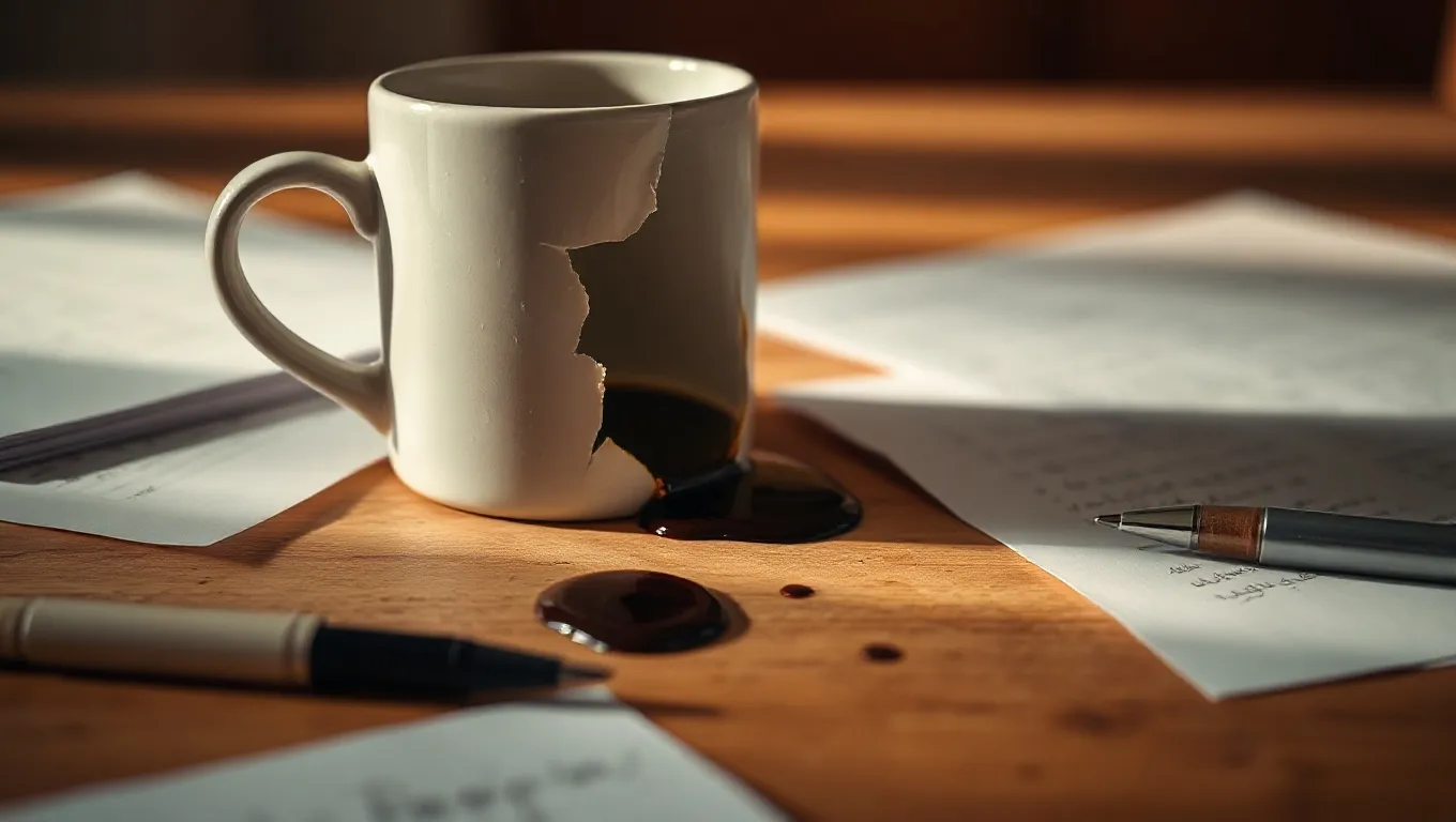 Dream symbol: mug with a hole: symbolism: Meaning of Unfinished Goals or Projects