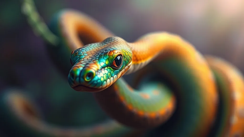 Dream symbol: multicolored snake: intro