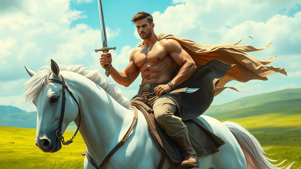Dream symbol: muscular man: scenarios: Dream of a Muscular Man on a Horse