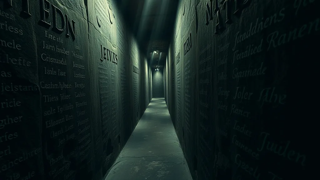 Dream symbol: names on wall: symbolism: Grappling with Loss and Grief