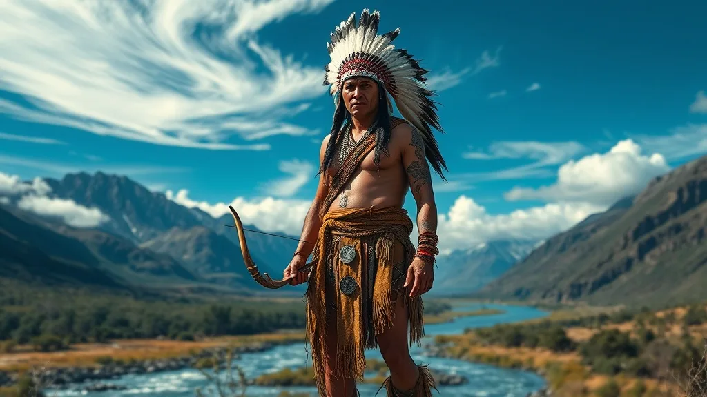 Dream symbol: native american warrior: symbolism: Strength and Courage