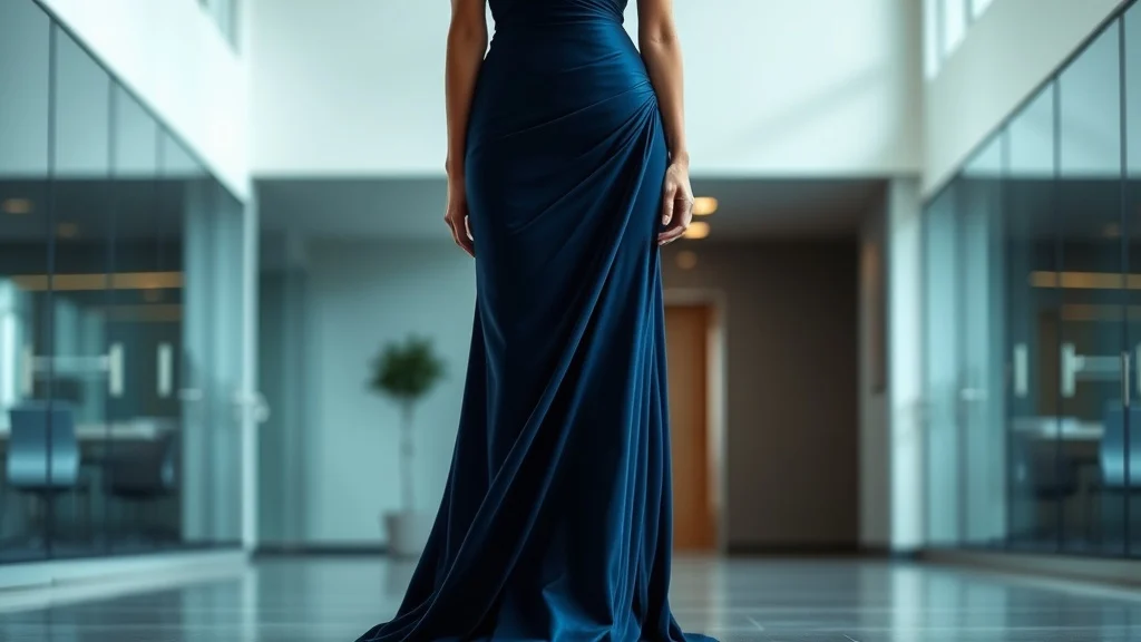 Dream symbol: navy blue dress: symbolism: Professionalism and Confidence