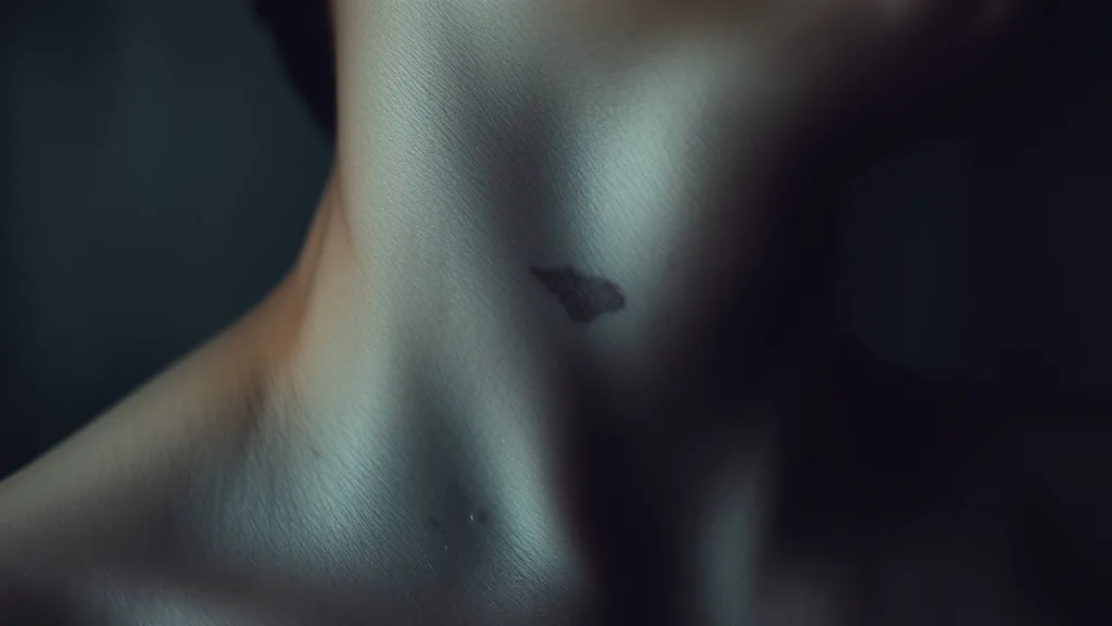 Dream symbol: mark on neck: symbolism: Stigma and Social Judgment