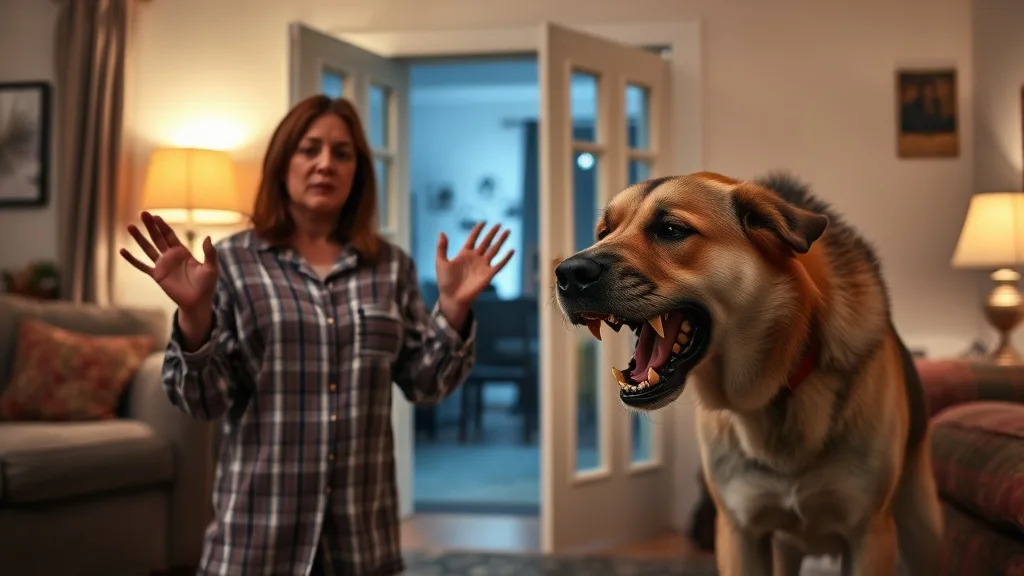 Dream symbol: neighbor's dog: scenarios: Dream of a Neighbor's Dog Growling at You