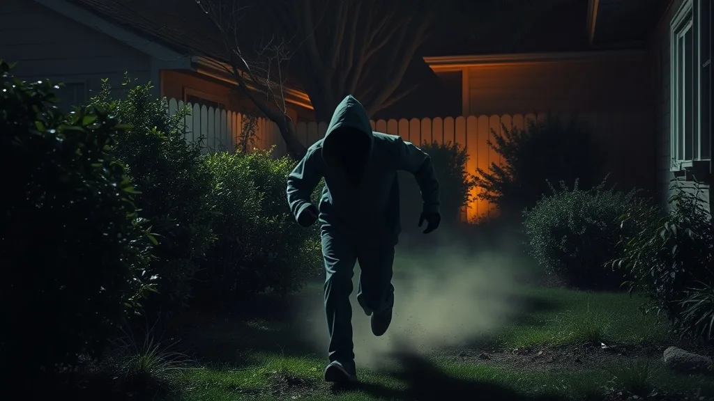 Dream symbol: neighbor's yard: scenarios: Dream of Being Chased in Neighbor's Yard