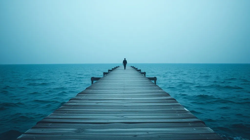 Dream symbol: never-ending jetty: symbolism: Reaching for the Horizon: Pursuing Unattainable Goals