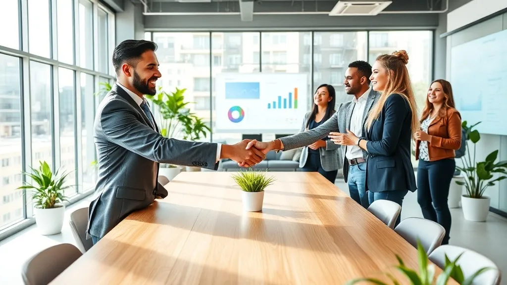 Dream symbol: new business location: scenarios: Dream of Meeting New Clients at a New Business Location