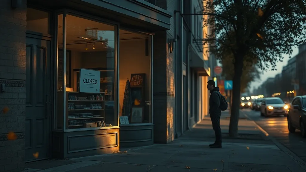 Dream symbol: next shop: scenarios: Dream about the Next Shop Closing Down Permanently