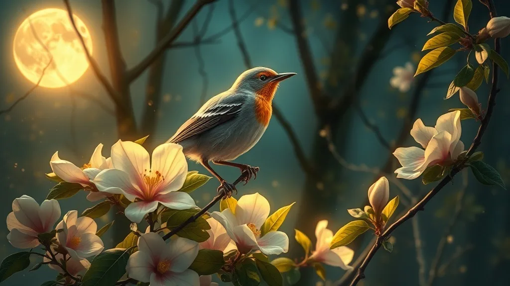 Dream symbol: nightingale: scenarios: Dream of Seeing a Nightingale
