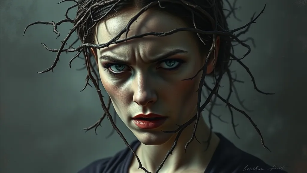 Dream symbol: woman who scares the dreamer: symbolism: Internalized Societal Expectations of Women
