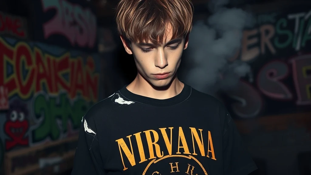 Dream symbol: nirvana band shirt: symbolism: Symbolic of Grunge Movement