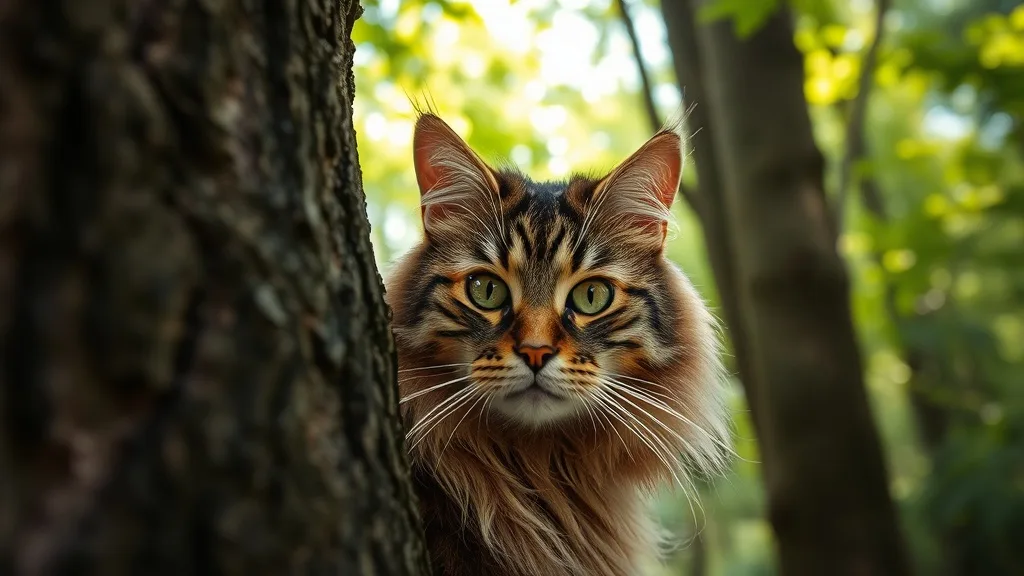 Dream symbol: norwegian forest cats: scenarios: Dream of a Norwegian Forest Cat
