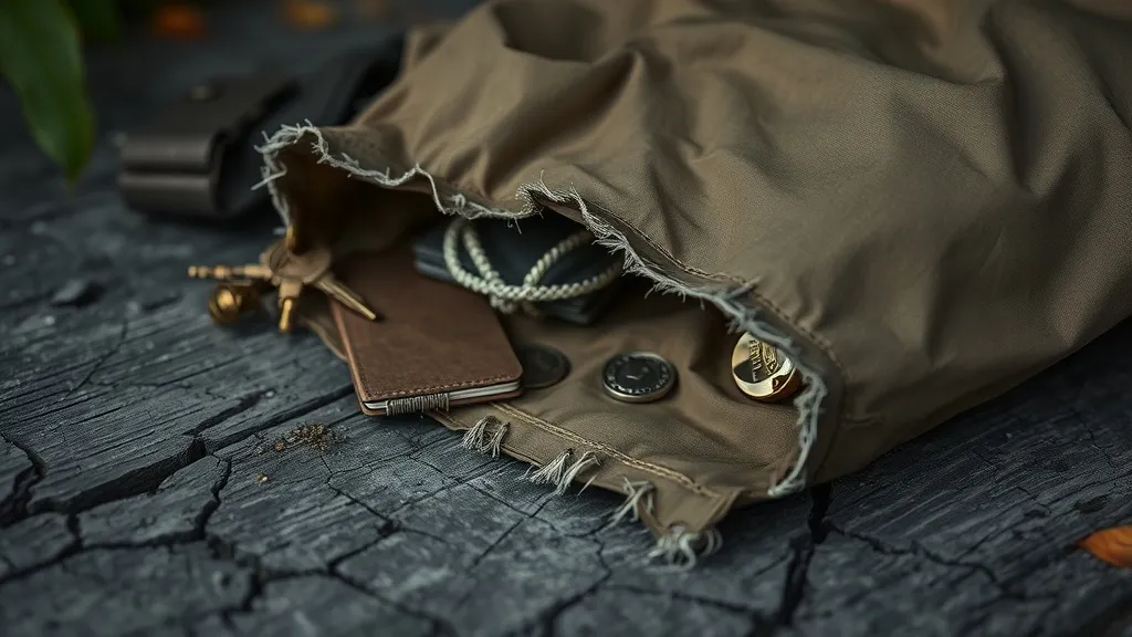 Dream symbol: nylon bag: scenarios: Dream about a Torn Nylon Bag
