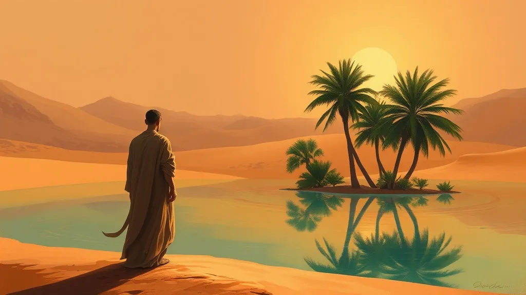 Dream symbol: oasis: symbolism: A Journey to Self-Discovery and Transformation