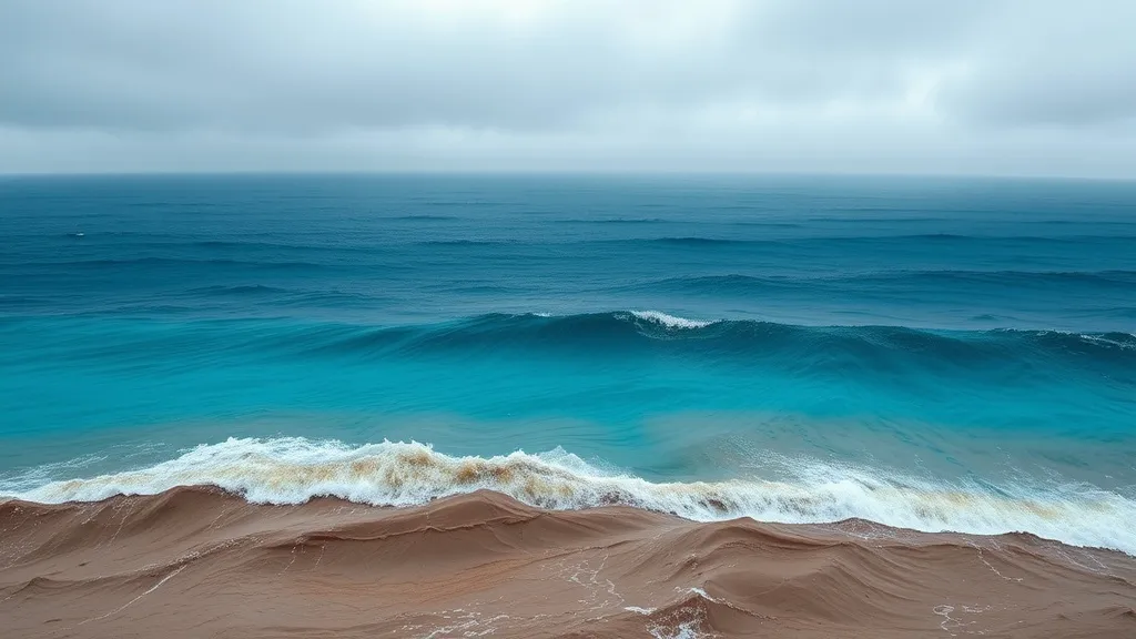 Dream symbol: ocean surface: scenarios: Dream of the Ocean Surface Changing Color
