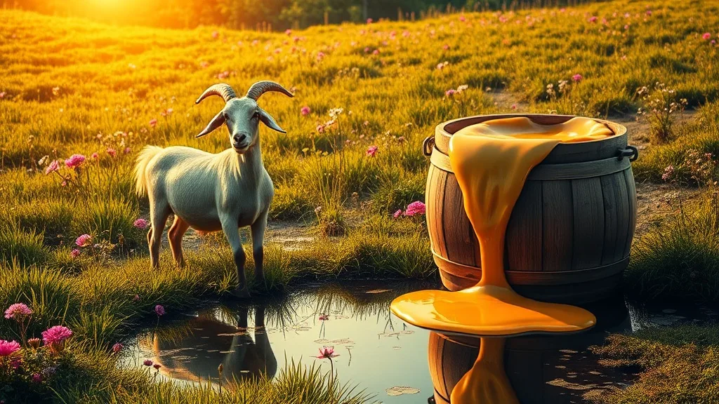 Dream symbol: oil mixed with goat dung: symbolism: Abundance and Fertility