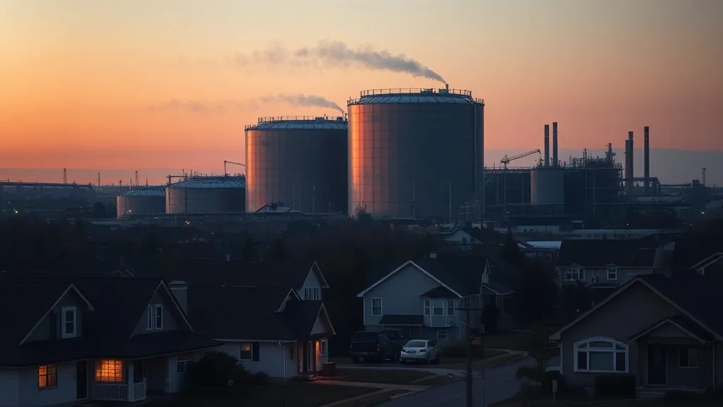 Dream symbol: oil tank: demographics: Residents Living Near Oil Refineries and Oil Tank Dreams