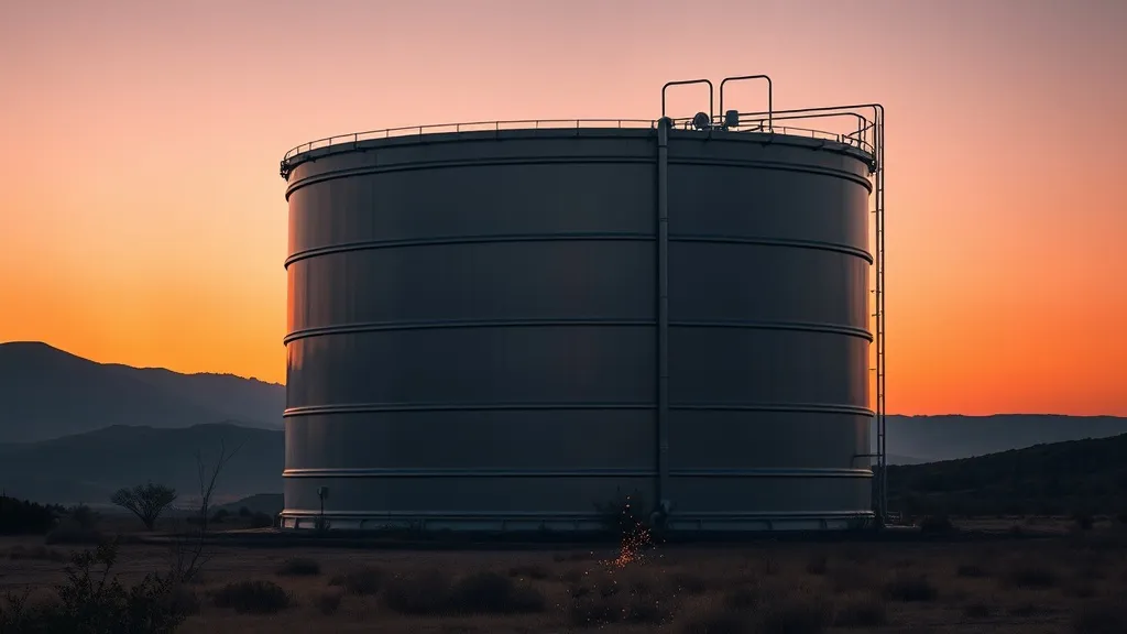 Dream symbol: oil tank: symbolism: Representation of Stored Energy and Potential