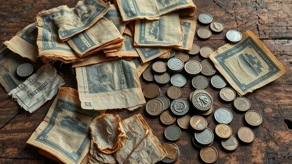 Dream symbol: old currency: scenarios: Dream of old currency in poor condition