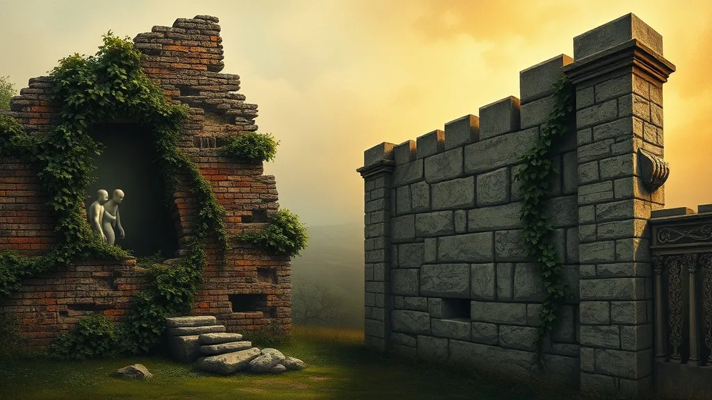 Dream symbol: old garden: scenarios: Dream about an Old Garden's Wall