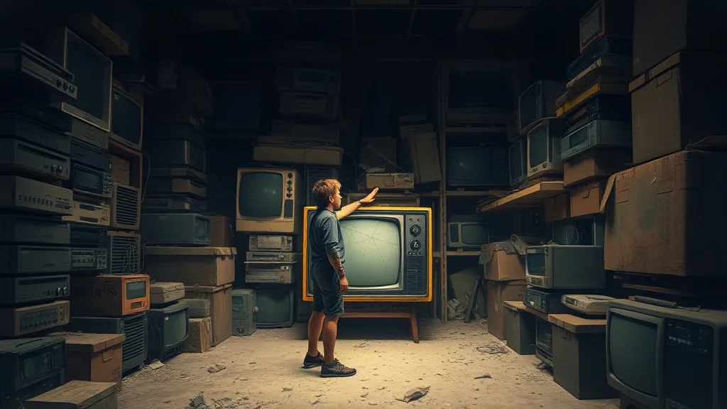 Dream symbol: old televisions: scenarios: Dream about Finding an Old Television