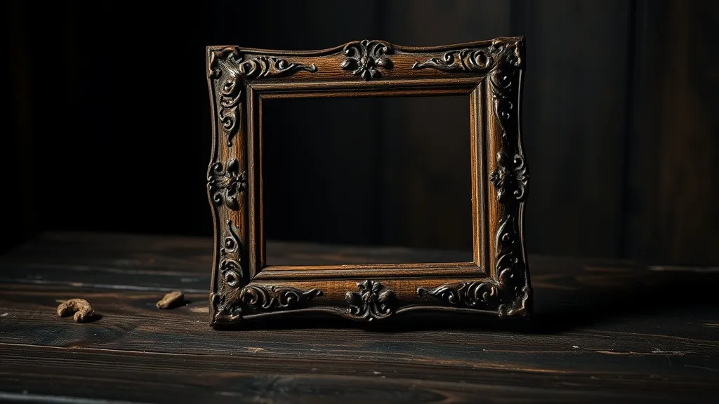 Dream symbol: old wooden picture frame: symbolism: Hidden Truths and Unveiled Secrets
